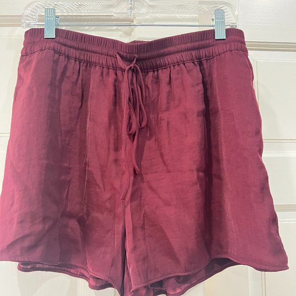 NWT Naked Zebra burgundy shorts, size L - Picture 1 of 6